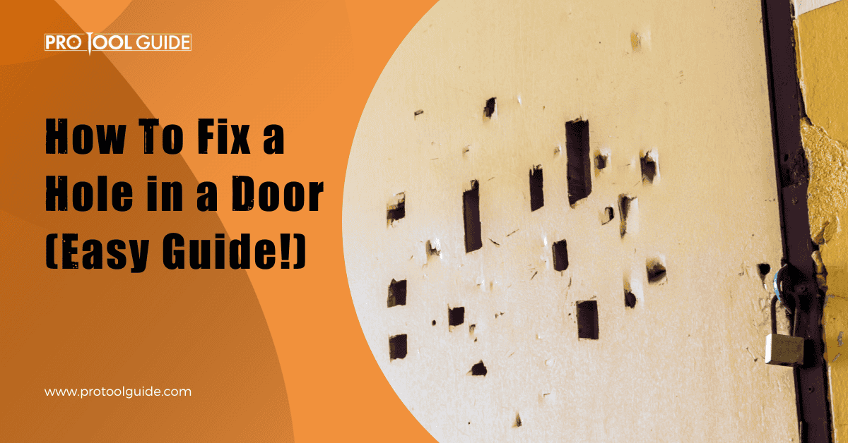 How To Fix a Hole in a Door