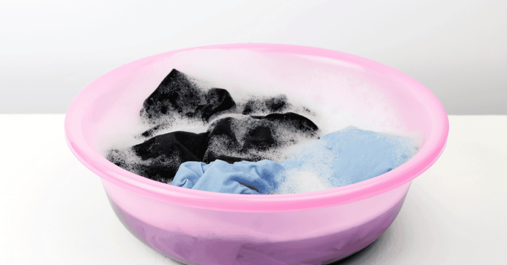 Washing it Off With Detergent