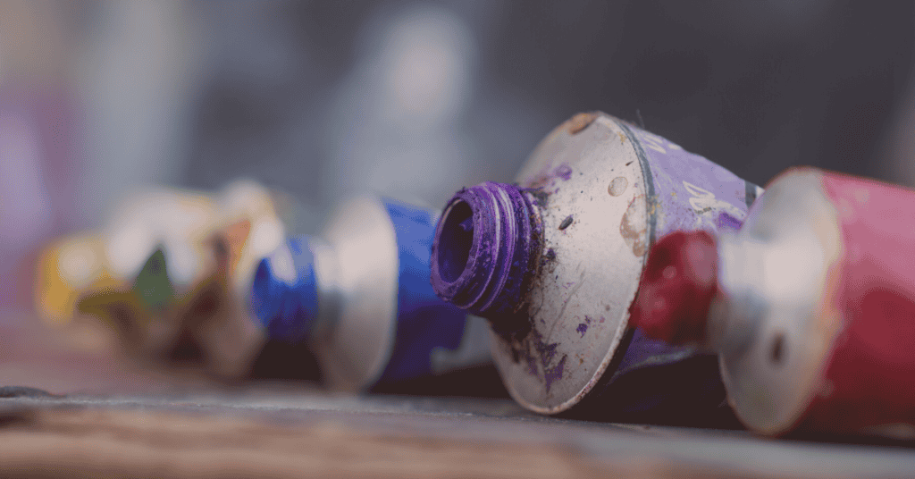 Diluted Acrylic Paint