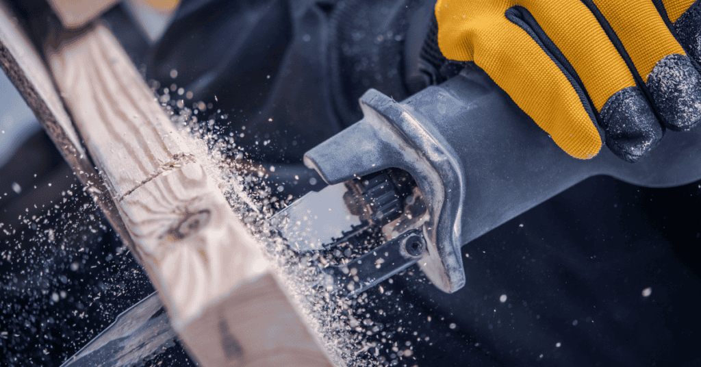Using a Reciprocating Saw
