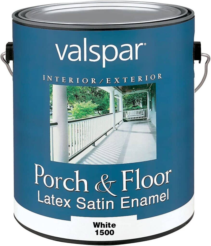 Valspar 1500 Latex Satin Enamel