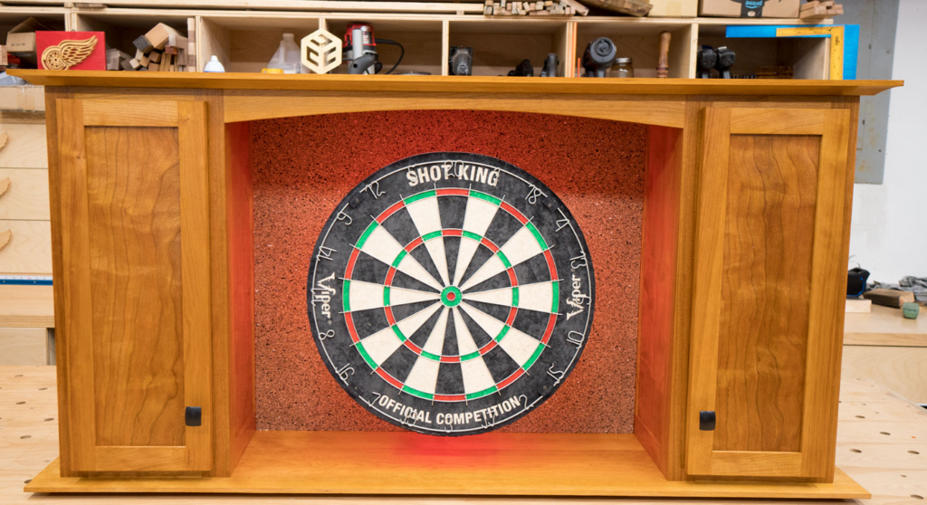 Diy Dartboard Cabinet Plans You Will Love Pro Tool Guide