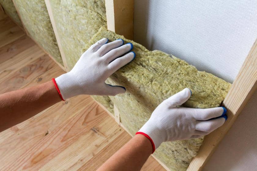 Insulate the Lower Parts of the Wall