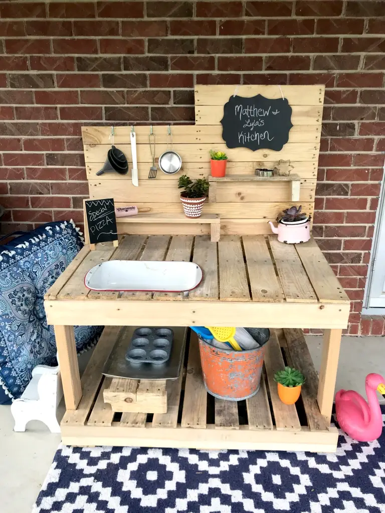 Easy To Build Mud Kitchen