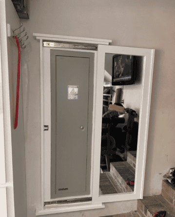 Behind The Mirror Gun Safe