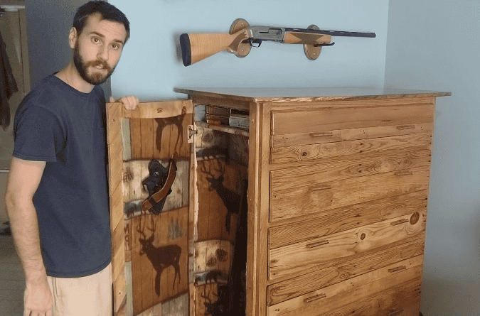 Dresser With Hidden Gun Cabinet