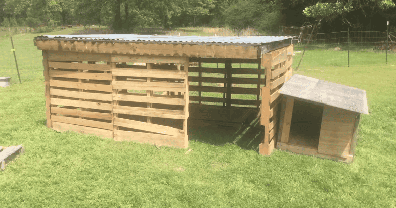 Large Goat Shelter For The Herd