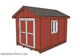 Basic 10x14 Shed Design With Great Access