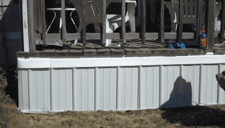 Commercial Metal Shed Skirting