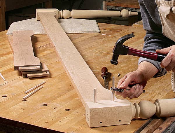 Preparing The Leg And Stretcher