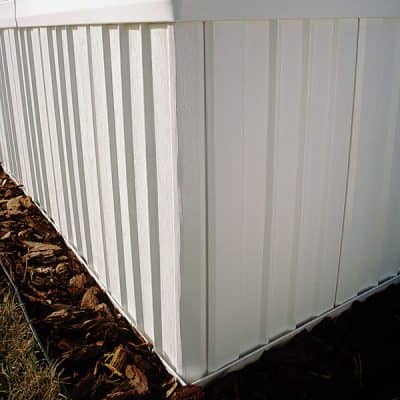 Vertical Vinyl Skirting