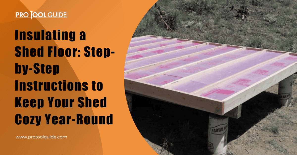 insulating a shed floor