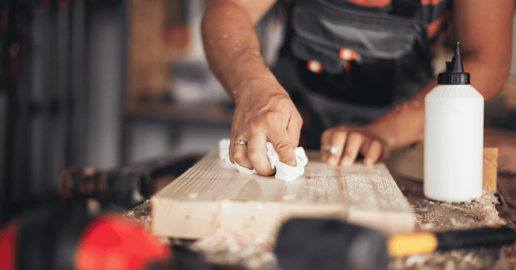 Sawdust and Wood Glue