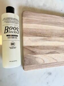 John Boos MYSB Mystery Oil using