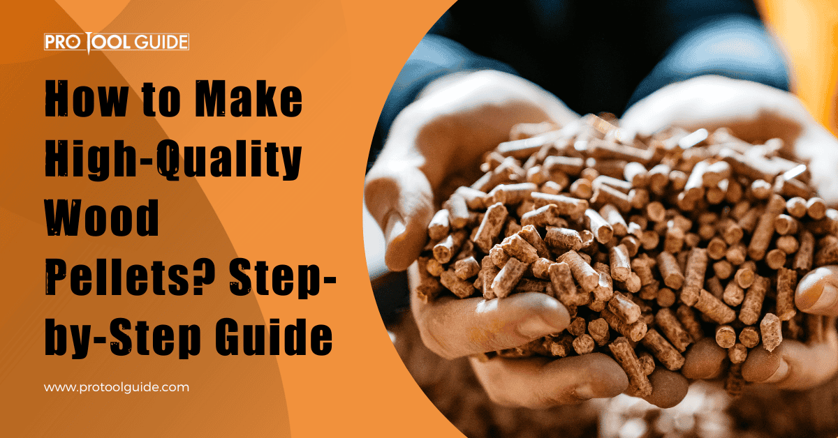 how to make wood pellets