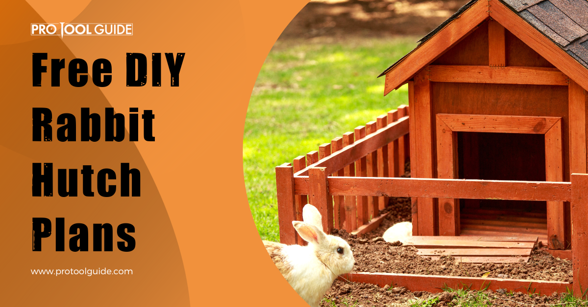 Easy rabbit hotsell hutch plans